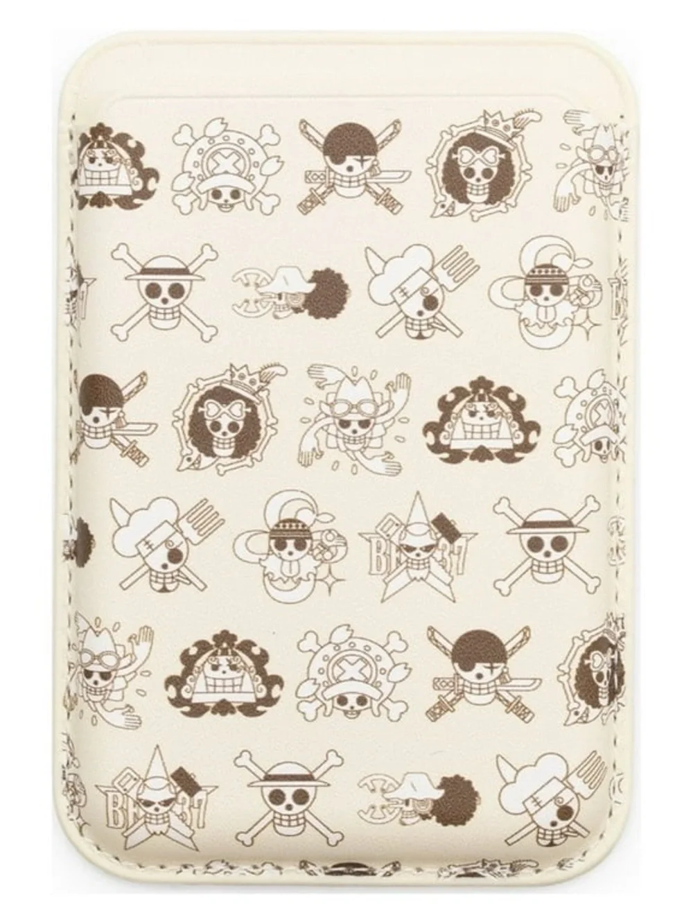 One Piece MagSafe Wallet Jolly Roger All Over Print CultureFly Magnetic Phone